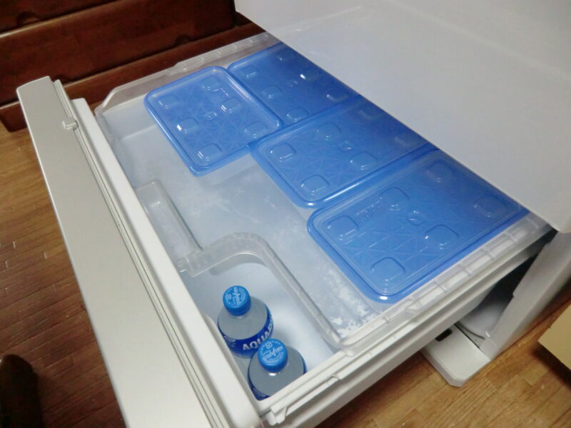 冷凍庫上段広さ例